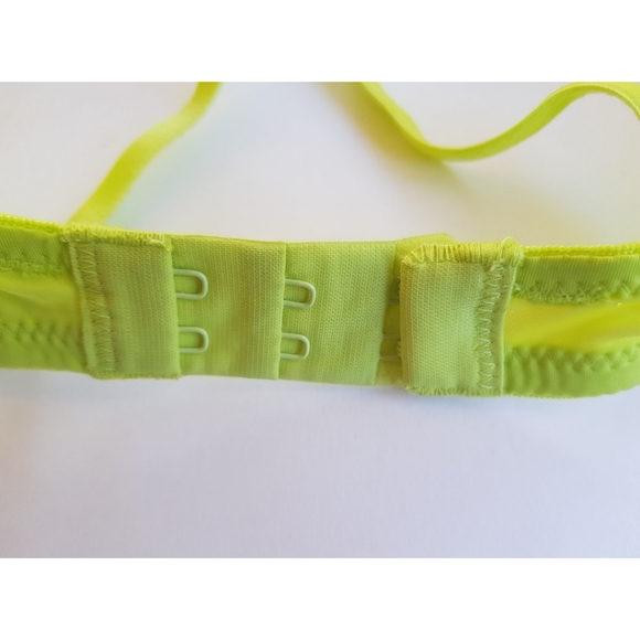 La Senza Neon Yellow Push-up Bra 32D - Picture 10 of 12
